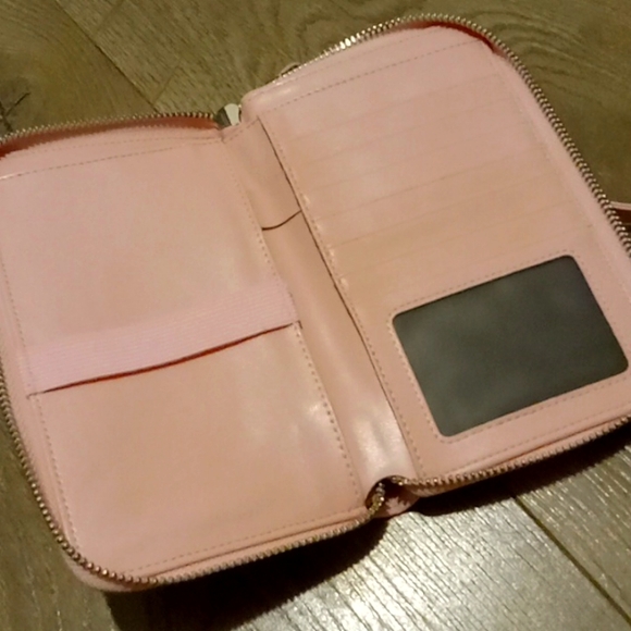 Pink & Silver Multi-Function Wallet/Crossbody - Picture 7 of 15